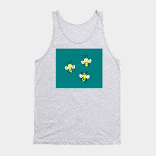 Three honey bees Tank Top